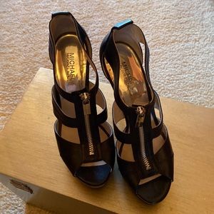 Black Micheal Kors Heels